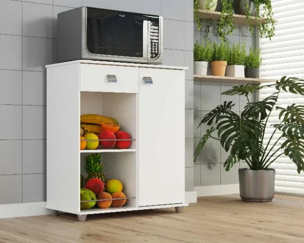 Promoção! Fruteira Monica Branco Até 12x - Frete Grátis
