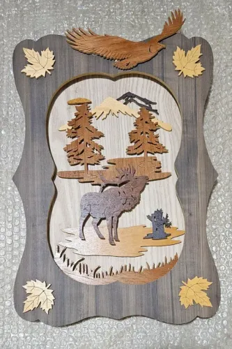 Quadro 3D em MDF