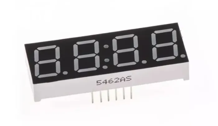Display Led 0.36 4 Dígitos 7 Segmentos Vermelho  Kit 2 Unid.  Arduino Automação COD-CP97  