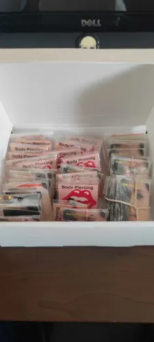 Lote de Piercing 60 unidades variados