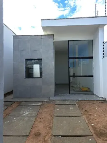 )-(Na Gabriela Casa com Corredor Lateral e  100% Laje