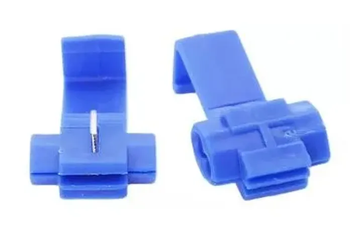 Conector Derivação Terminal Emendar Fios Cabos azul (1.5 - 2.5mm) Crimper 5 Unid COD-CP792