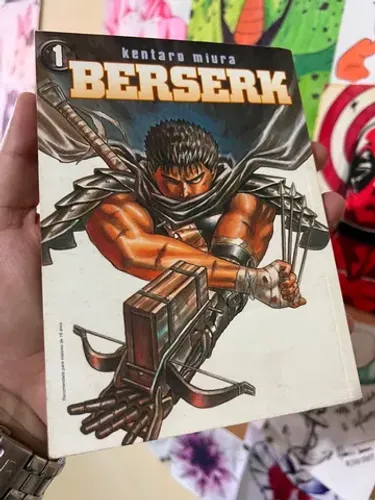 Berserk volume 1 edição de colecionador, primeiro série  lançada no Brasil.