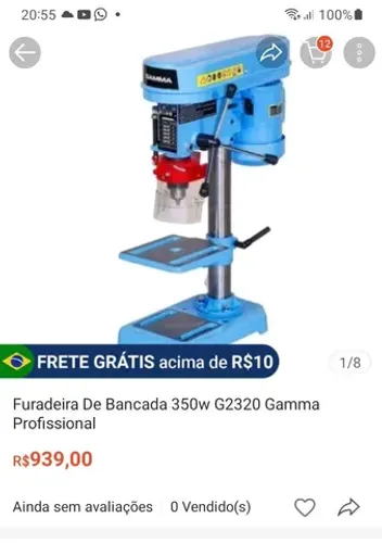 FURADEIRA DE BANCADA-VENDO