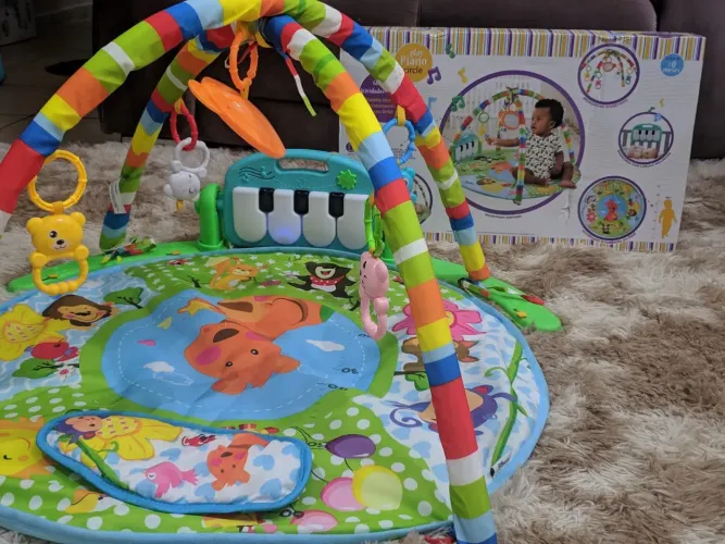 Tapete Magico de Atividades Musical Infantil - Novo