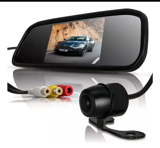 Retrovisor com câmera de ré