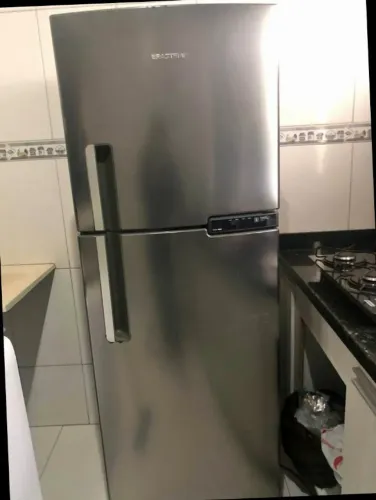 Geladeira Brastemp 375 Litros Inox Duplex