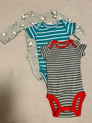 Body Carter's Menino Urso Esquiando 3 Meses