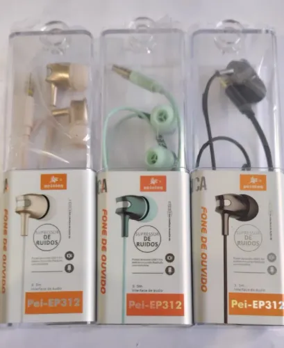 FONE C MICROFONE INTRAAURICULAR ACRÍLICO EP-312
