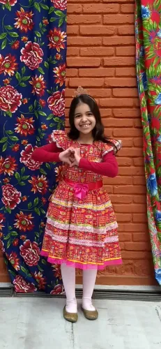 Vestido Infantil Festa Junina