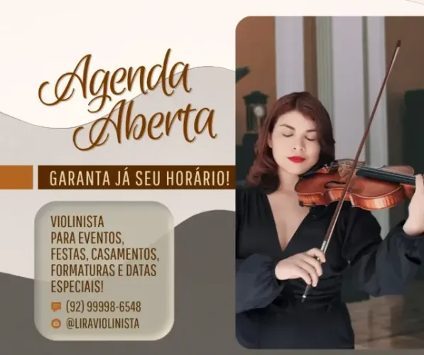 Violinista para eventos 