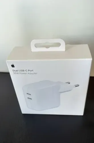 FONTE DUPLA 35W APPLE ORIGINAL ( 1 ano garantia apple ) Lacrado