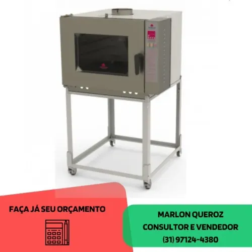 Forno Turbo Elétrico 5 Esteiras 220v Progas