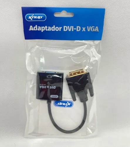Adaptador DVI-D x VGA Knup
