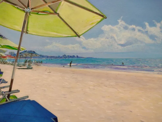 Pintura acrílica sobre tela 30x40 cm Maceió -Al