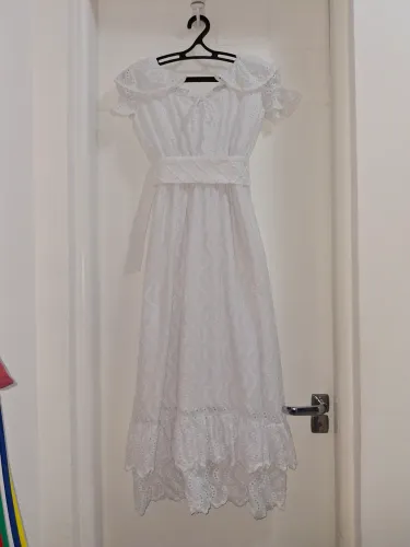 Vestido branco laise