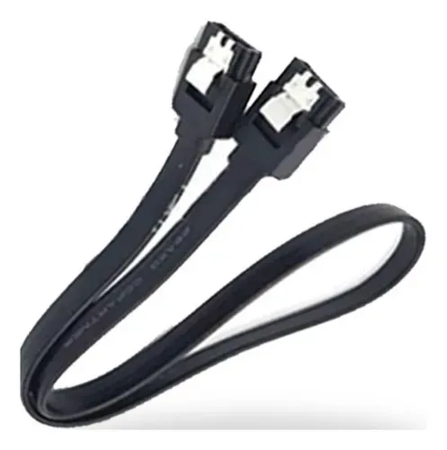 Cabos Sata 180°/180° 6 Gbps com trava