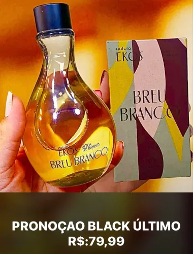 EKOS BREU BRANCO NATURA PROMOÇÃO R$:79,99