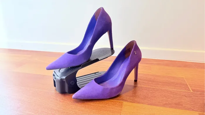 Scarpin Roxo em Nobuck - Santa Lolla | Tamanho 39