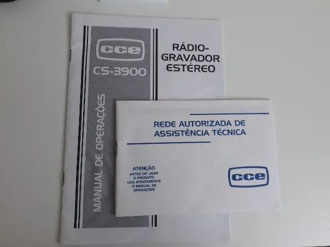 Manual rádio cd player CCE