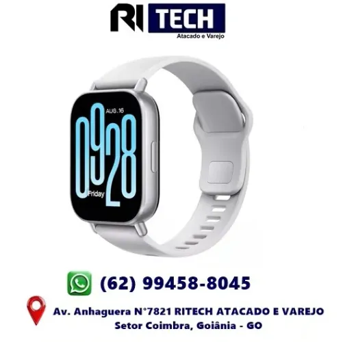 Smartwatch Redmi Watch 5 Active, Alexa, Tela Lcd, 18 Dias Bateria, Chamadas Bluetooth, 5at