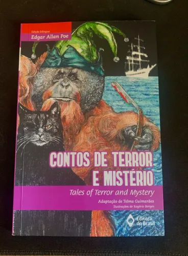 Livro Contos de terror e mistério 