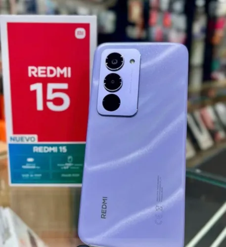 Redmi 15 - 256Gb/8Ram Roxo Global Novo - Celular Novo final de ano 