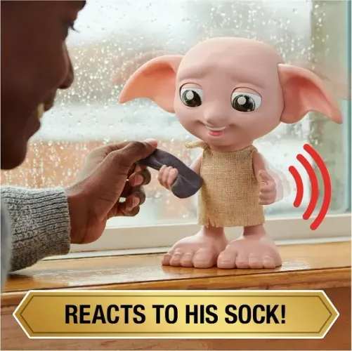 Boneco Dobby Elf Mágico Interativo 30 Sons E Frases