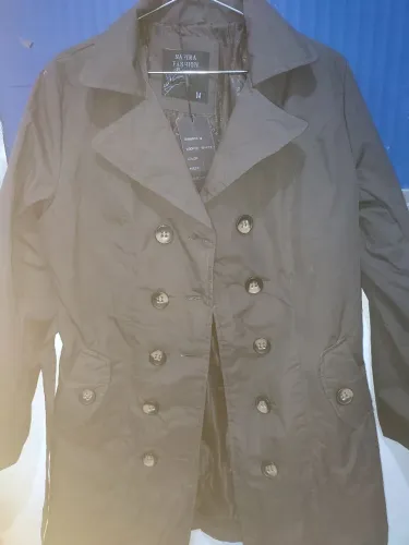 Casaco/Sobretudo Feminino Marrom - Impermeável 