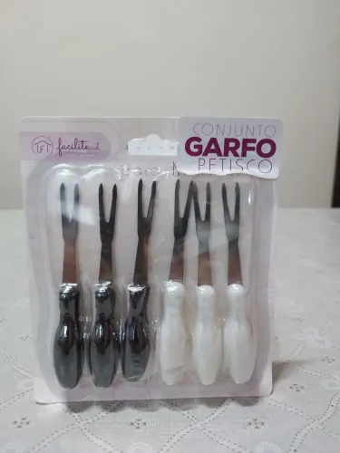 Conjunto Garfos Petisco <br>