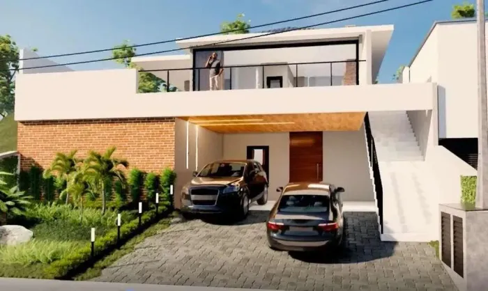 Sobrado à venda em Cotia, Granja Viana, com 3 suítes, com 269 m², Condomínio Reserva do Vi