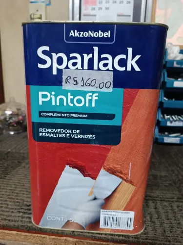 Removedor de Esmaltes e Vernizes Sparlack Pintoff - 5 Litros