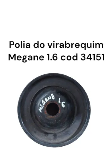 Polia Do Virabrequim Megane 1.6 Cod 34151
