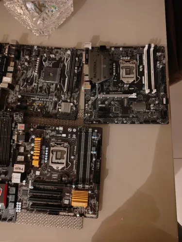 Lote placas com defeito para conserto ou retirar peças