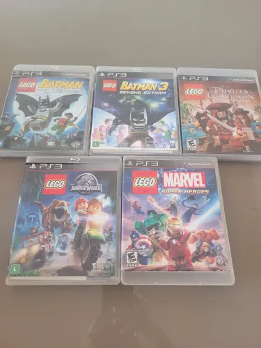 Jogos PS3 Lego - 40 Reais Cada