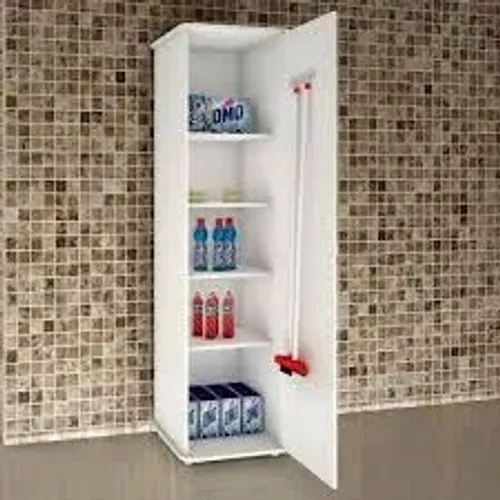 Armário Multiuso Lavanderia Jasmim Kaiki Branco - Entrega Rápida! 