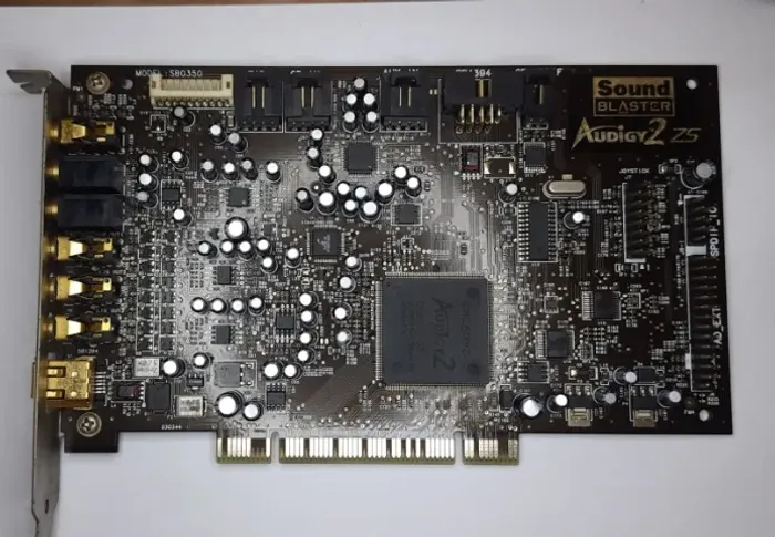 Placa de som sound blaster audigy 2zs 
