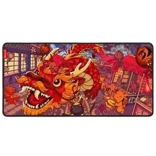 Mousepad Gamer Redragon Flick XL Festival do Dragão 900x400x3mm (Speed) P032FD - WZetta