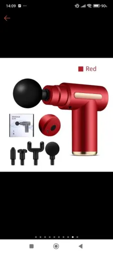 VENDO MASSAGEADOR ELÉTRICO PORTÁTIL PROFISSIONAL