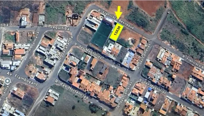 Terreno 13x30 Bairro Flamboyant Jacutinga MG