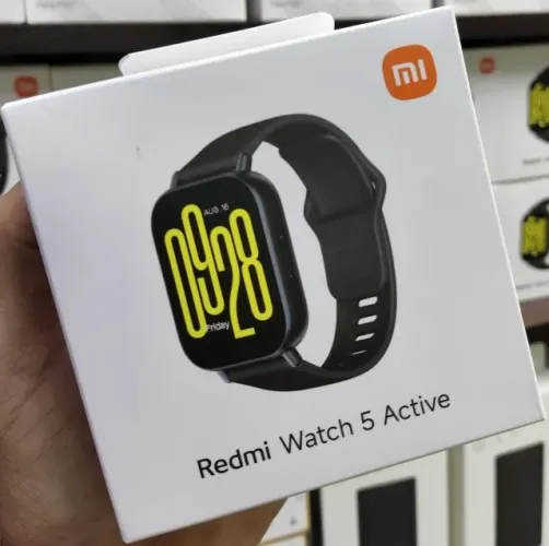 Xiaomi Redmi Watch 5 Active Com Bateria Hyperos 18 Dias Call Caixa Preto Pulseira Preto Bi