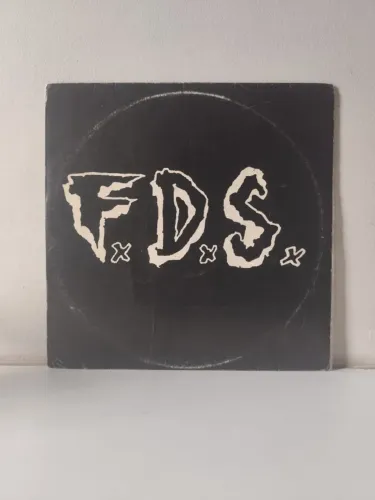 LP Disco de Vinil F.D.S. - F.D.S. (Fora de Si) Autografado pelo vocalista Borella