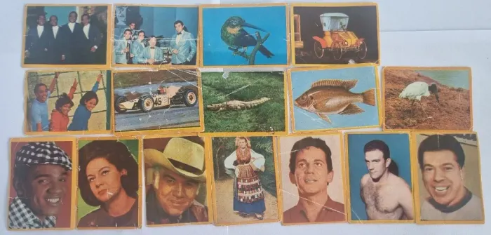 Lote - 16 Figurinhas - Coleção da Juventude - 1987 - Ed.Concorde - Sem Repetição