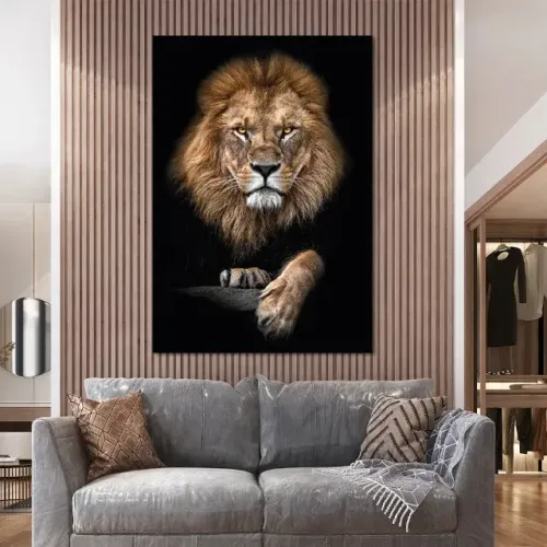 Quadro GRANDE Leão Hd PROMOÇÃO