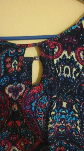 Vestido estampado Marca tithãs