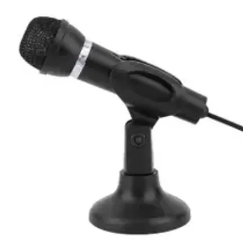 Microfone de mesa simples