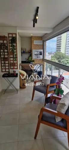 Apartamento com Varanda Gourmet à Venda no Bairro Santo Antônio - São Caetano do Sul