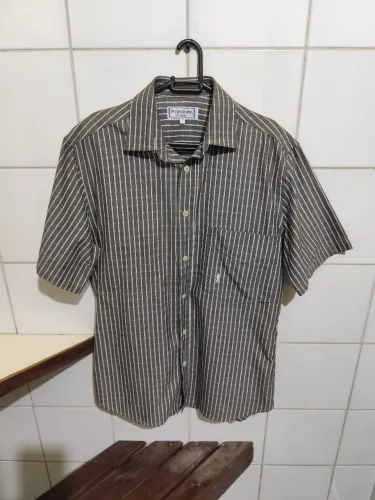 Camisa YSL Listrada - Tamanho M