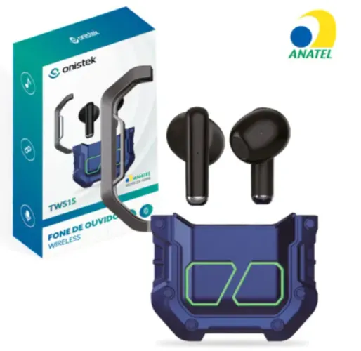 Fone de Ouvido Bluetooth 5.3 Gamer Onistek ON-TWS15