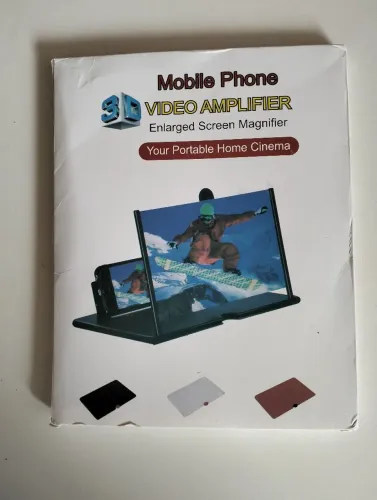 Amplificador de Tela 3D para Celular - Cinema Portátil
